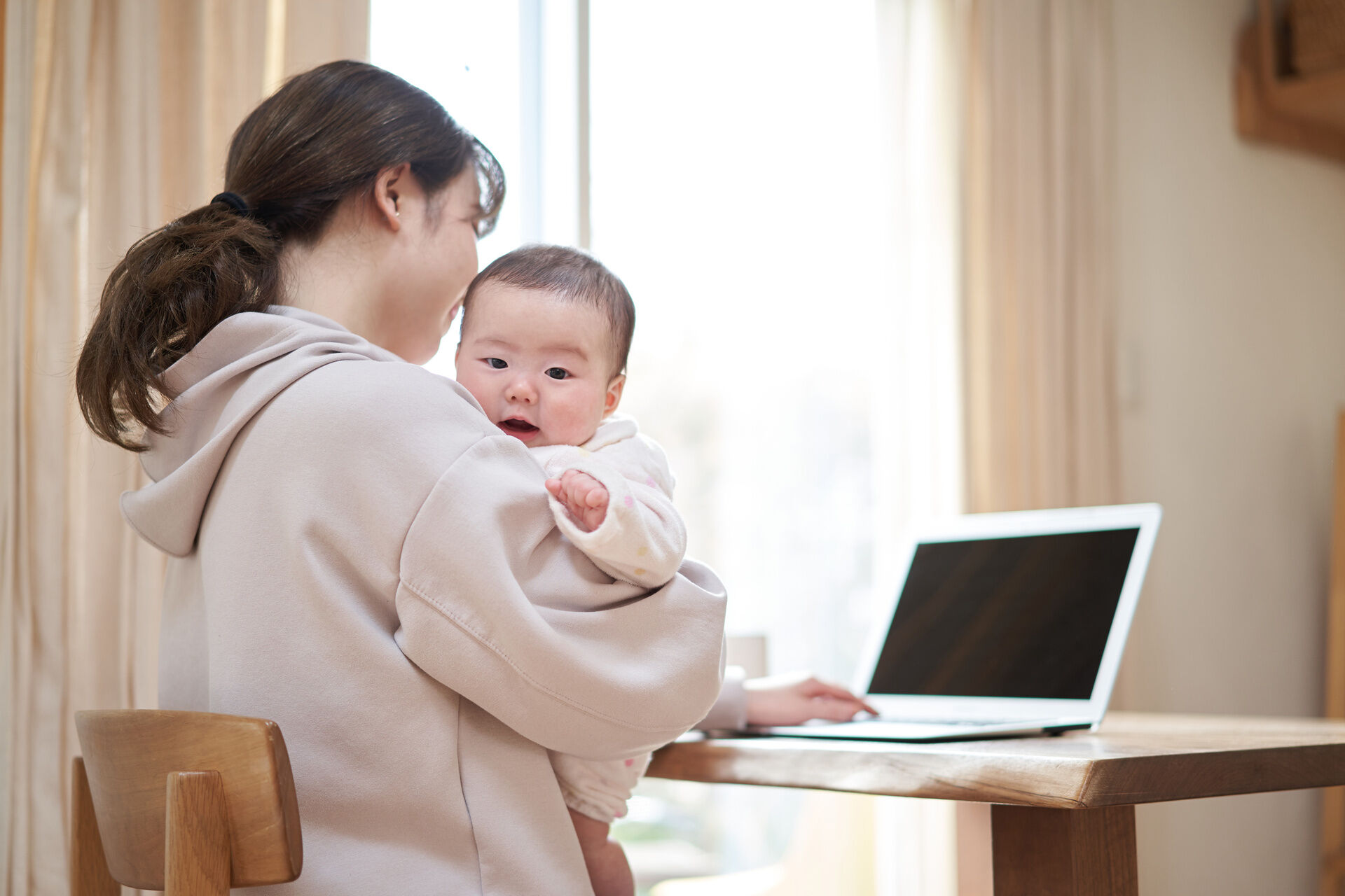 子連れの方